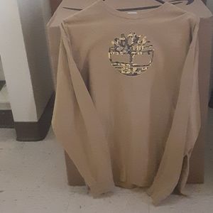 Timberland Tan Long Sleeve Shirt